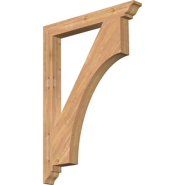 Ekena Millwork Westlake Traditional Smooth Bracket, Western Red Cedar, 3 1/2"W x 32"D x 44"H BKT04X32X44WTL01SWR - main